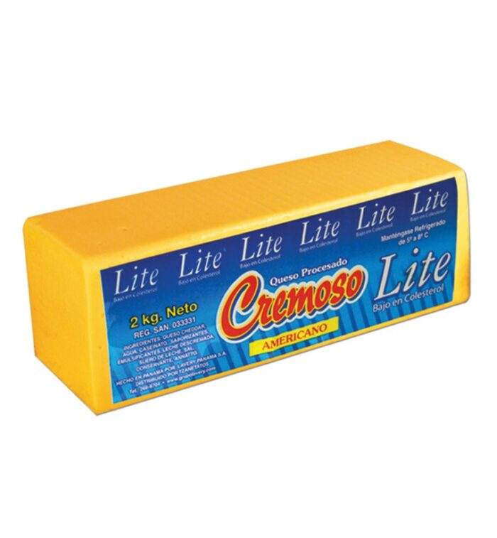 QUESO CREMOSO LITE | BARRA DE 8/2K