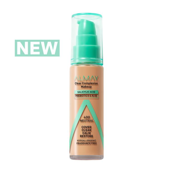 ALMAY CLEAR COMPLEXION CON PREBIÓTICO Y ALOE NEUTRAL