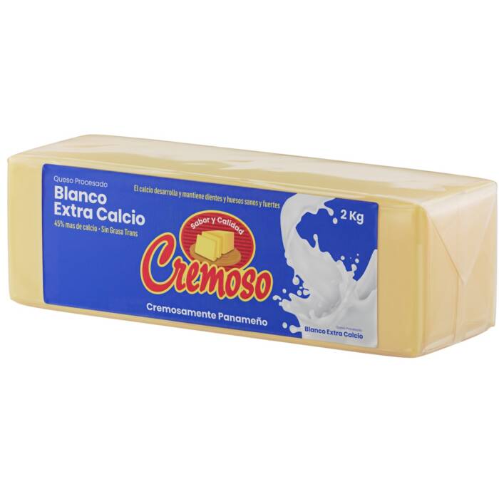 Queso Cremoso Blanco Extra Calcio 2k