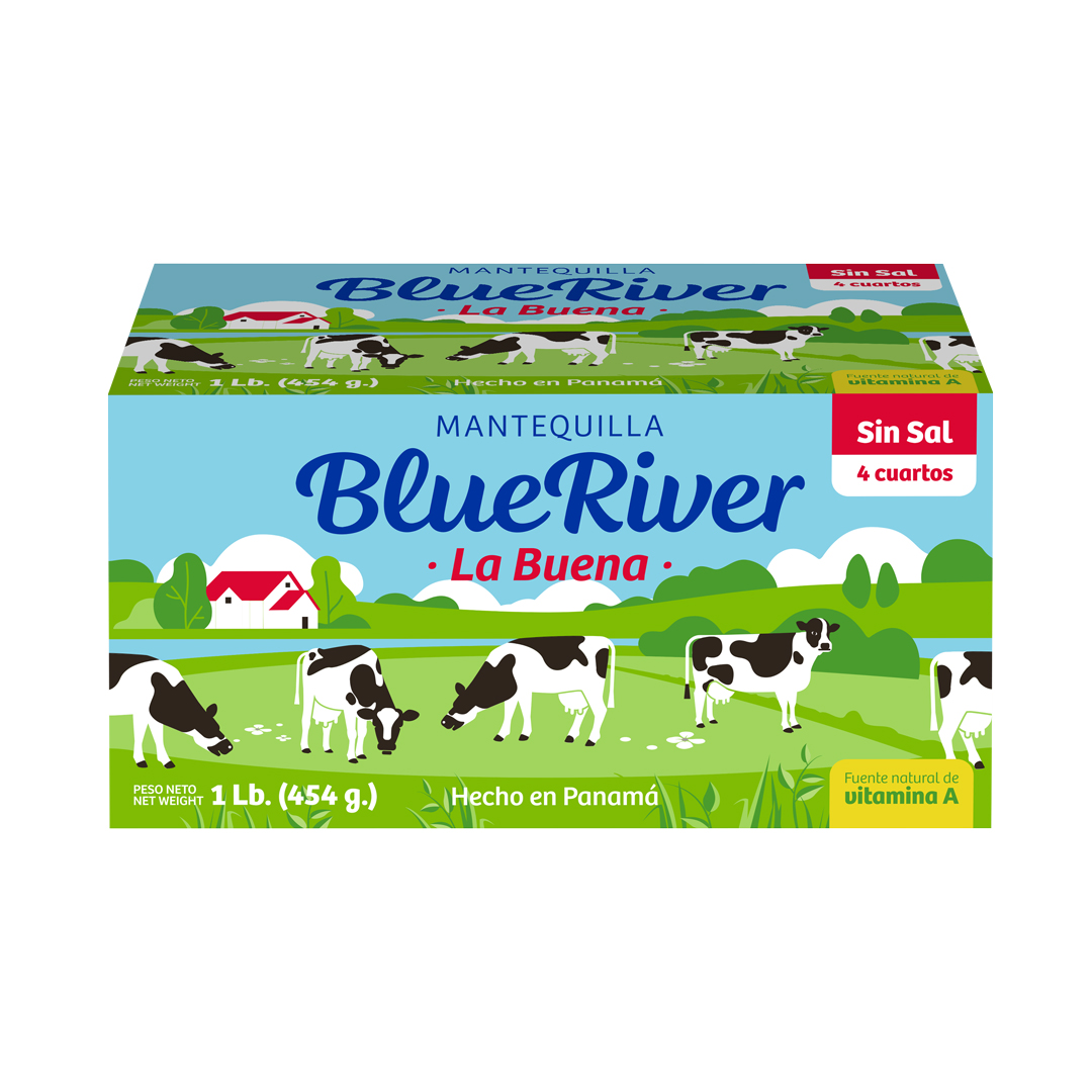 Mantequilla Blue River sin Sal 1lb - H.Tzanetatos